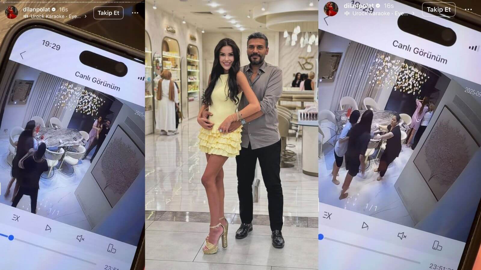 Engin Polat’la Barışan Dilan Polat, Takipçilerine “Dizi Tadında” Anlar Sunuyor