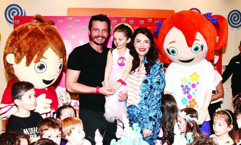 Yeşim Salkım’ın küçük kızı 6 yaşına bastı!