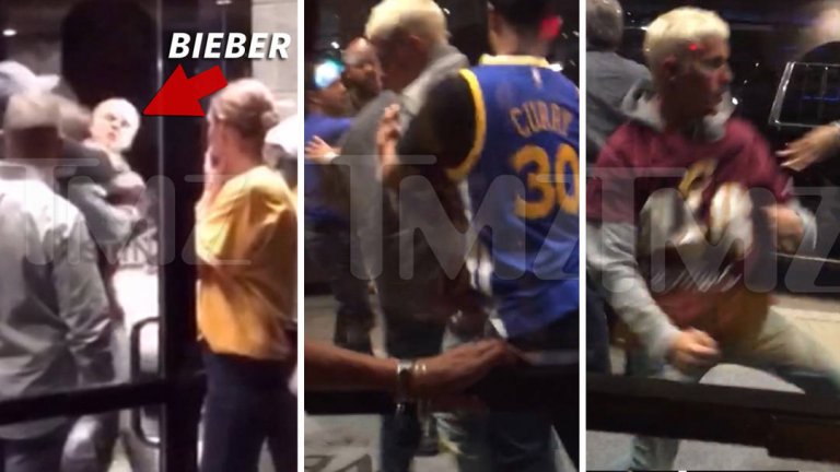 Justin Bieber tekme tokat kavga etti! İşte o video