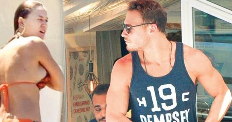 Serenay Sarıkaya Kerem Bursin olmadan tatillerde