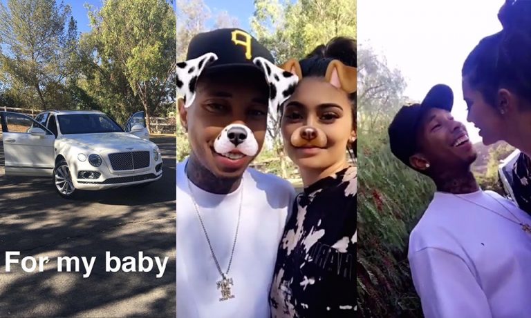 Kylie Jenner, Sevgilisi Tyga’ya Bentley otomobil hediye etti…