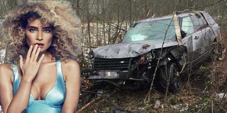 Sıla Gençoğlu Trafik Kazası Geçirdi ! Kaza Sonrası Görüntüleri