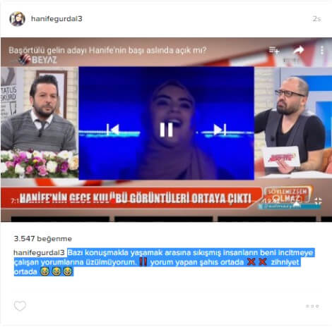 Nihat Doğan'dan Hanife'ye: Çıkar Başörtünü, Giy Mini Eteğini Çıkışı