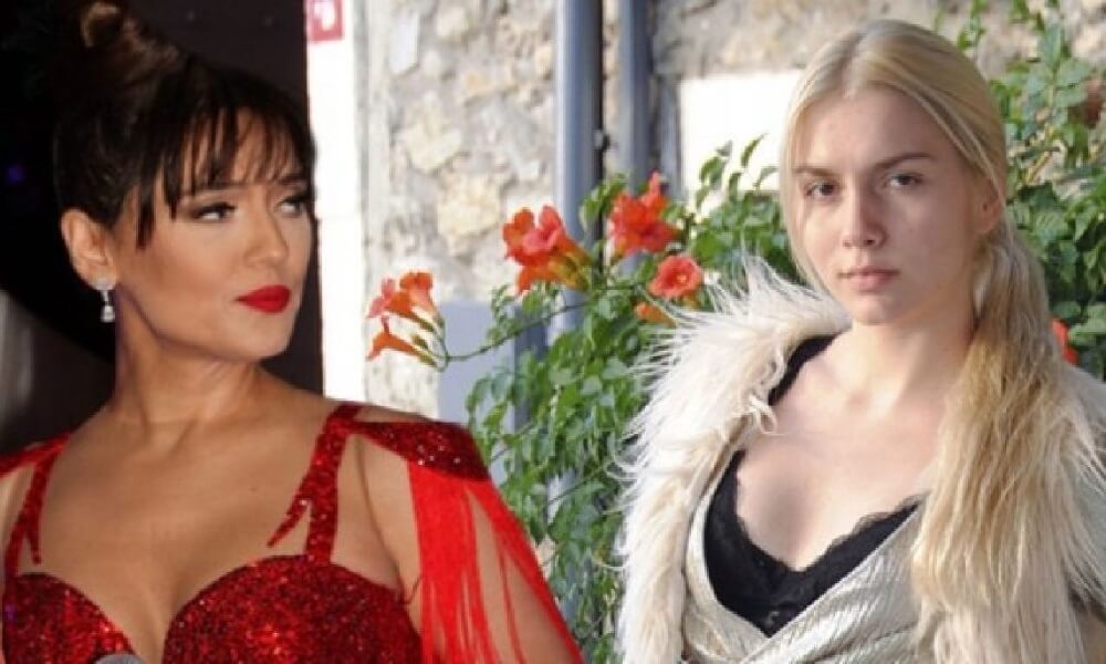 Demet Akalın ve Aleyna Tilki'den yanak yanağa barış pozu