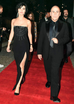 Tuğba Büyüküstün 'İstanbul Kırmızısı' Filminin Galasına Damga Vurdu