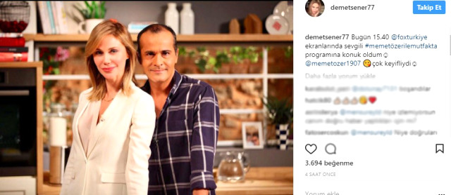 Takipçisinin Yorumu Demet Şener'i Kızdırdı!