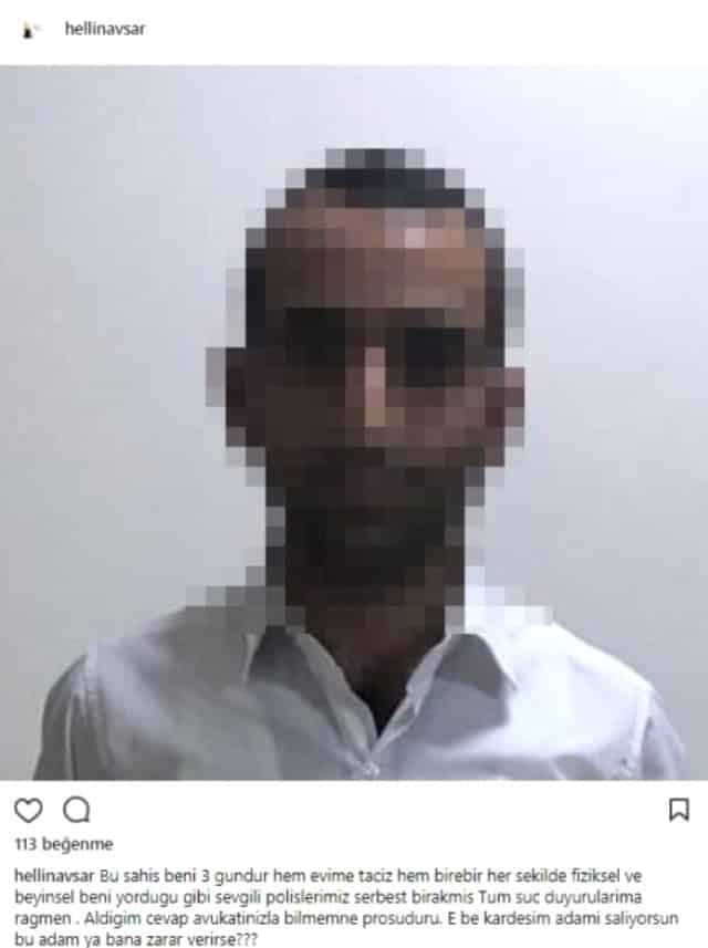 Helin Avşar,Tacizcisini İfşa Etti