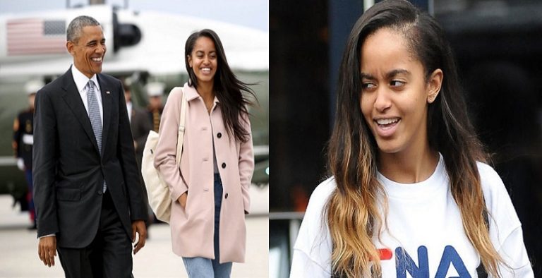 Obama’nın Kızı Malia Sevgilisiyle Öpüşürken Yakalandı
