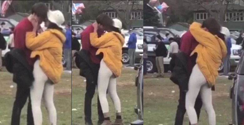 Obama'nın Kızı Malia Sevgilisi İle Öpüşürken Yakalandı!