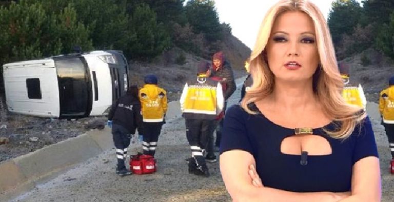 Müge Anlı’nın ekibi trafik kazası yaptı!