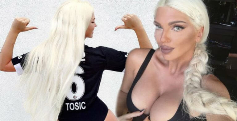 Jelena Yenge Çırılçıplak Olduğu Fotoğrafı Sosyal Medyada Paylaştı!