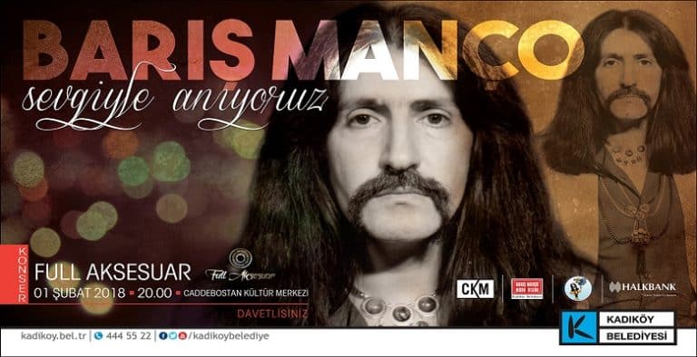 Ünlü Sanatçı Barış Manço Aramızdan Ayrılışının 19. Yılında Kadıköy’de Anılacak