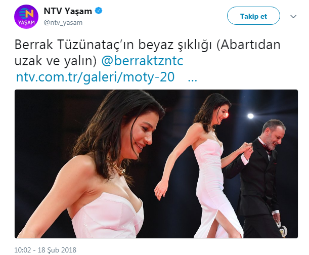 Berrak Tüzünataç Tepki Gösterdi, NTV Geri Vites Yaptı