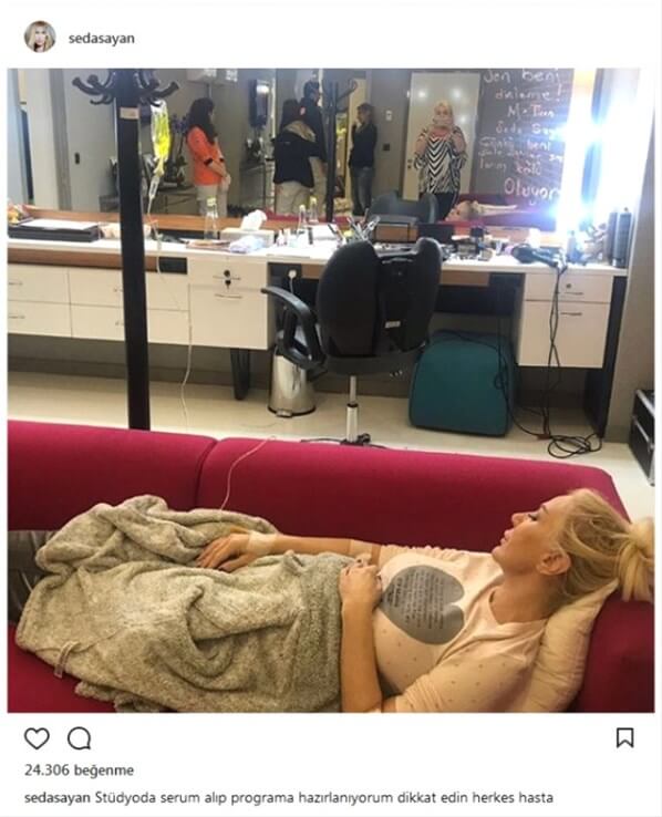 Seda Sayan Kuliste Fenalaştı!