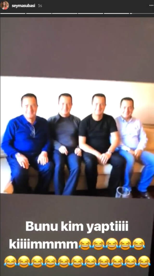 Şeyma Subaşı Acun Ilıcalı'nın Montajlı Fotoğrafını Paylaştı