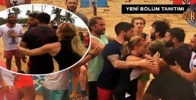 Survivor’da büyük kavga! Yarışmacılar birbirine girdi!