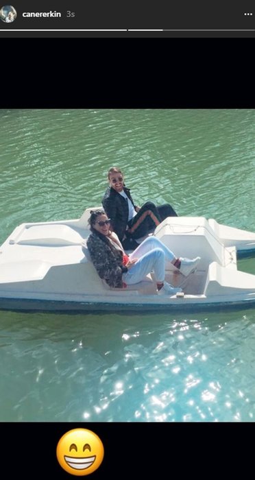 Caner Erkin ve Şükran Ovalı’nın Keyfi Yerinde!