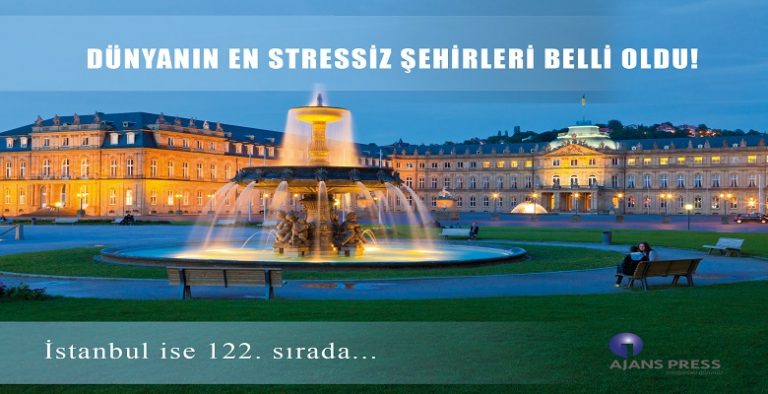 Dünyanın En Stressiz Şehirleri Belli Oldu!