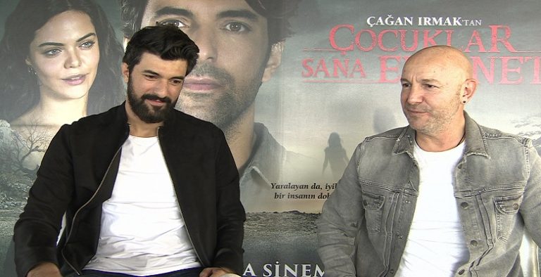 Engin Akyürek ve Çağan Irmak Yakında Vizyona Girecek Olan “Çocuklar Sana Emanet” Hakkında Konuştu