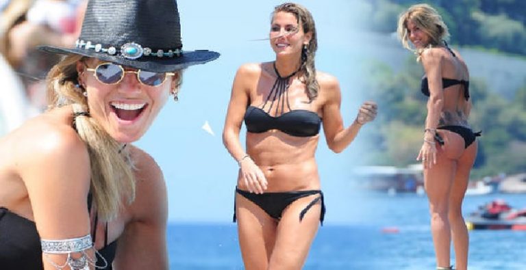 Çağla Şıkel sezonu açtı, meşhur balıklama atlayışını özlemiştik!