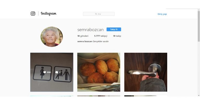 Herkes onu merak ediyor… Instagram’ın yeni fenomeni Semra Teyze!