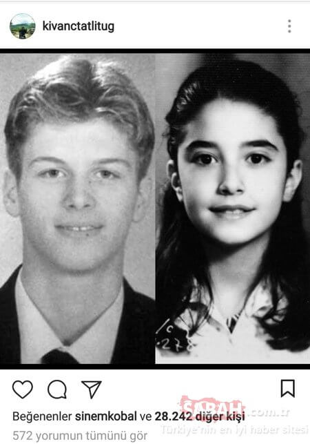 Başak Dizer gençlik fotoğrafı