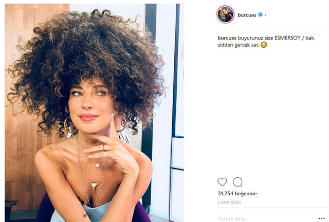 Burcu Esmersoy Yeni İmajı