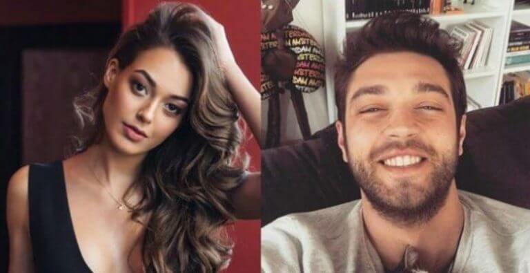 Dilan Çiçek Deniz Aşk Pozu