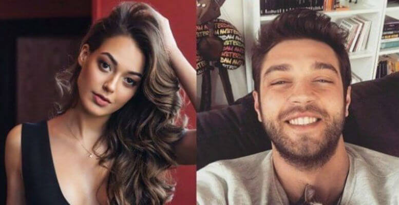 Dilan Çiçek Deniz Aşk Pozu