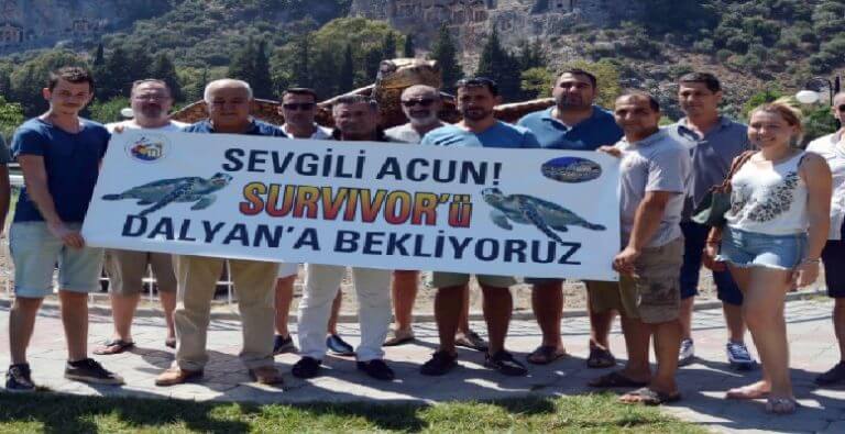 Dalyanlı turizmciler Acun Ilıcalı’yı Survivor için çağırıyor!