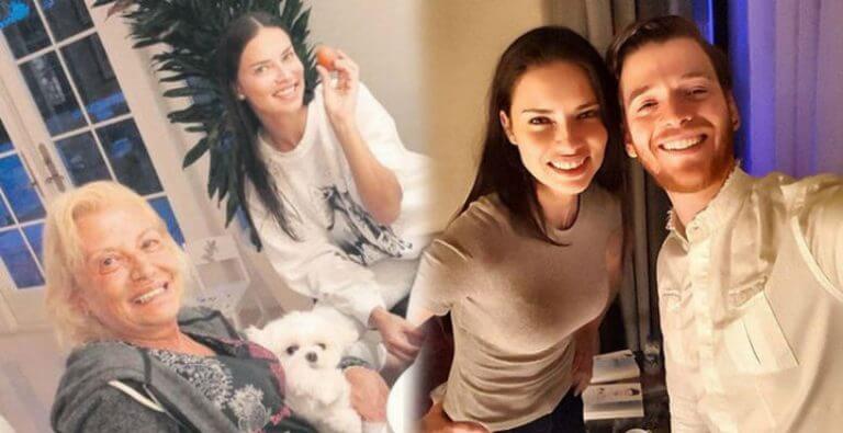 Adriana Lima’dan kayınvalidesine Türk kahvesi