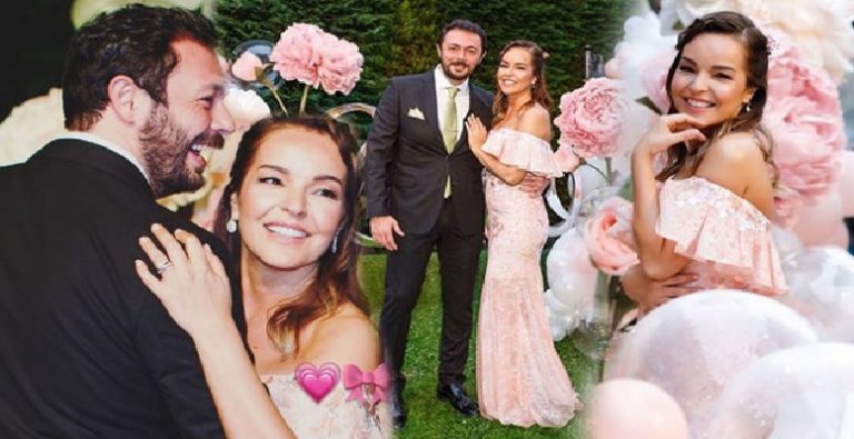 Bengü evleniyor! Gelinliği ilk kez görüldü. İşte düğünden ilk kareler…