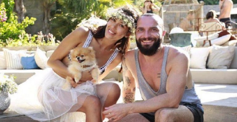 Berkay Eşini Öpmelere Doyamadı!