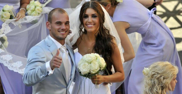 Wesley Sneijder Yolanthe Cabau çifti boşanıyor mu