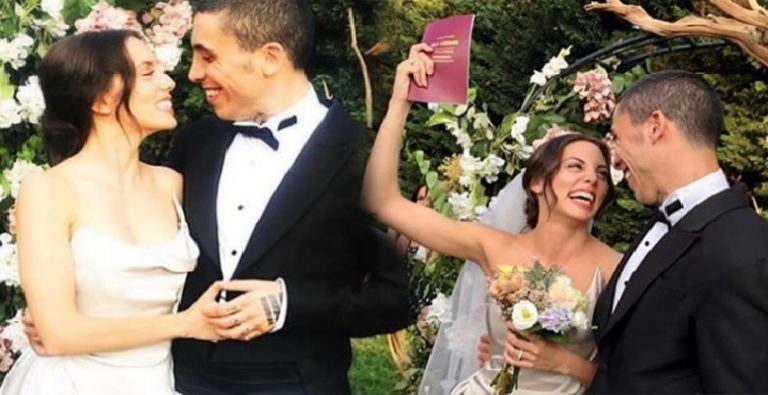 Balayından İlk Poz