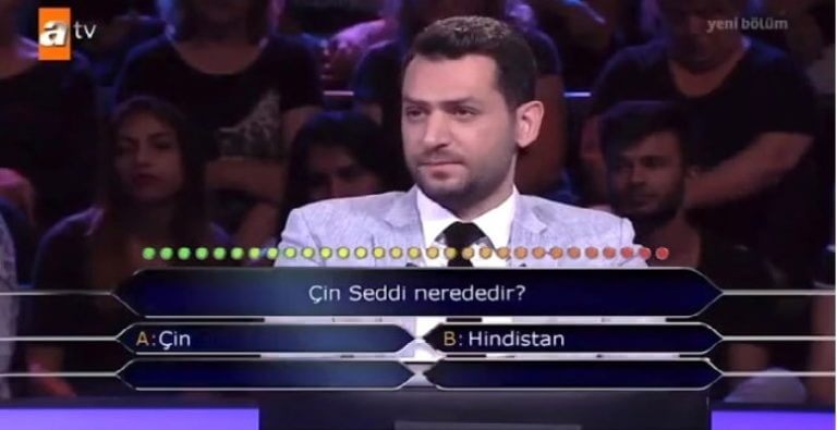 Murat Yıldırım’dan ‘Çin Seddi’ yarışmacısı hakkında açıklama