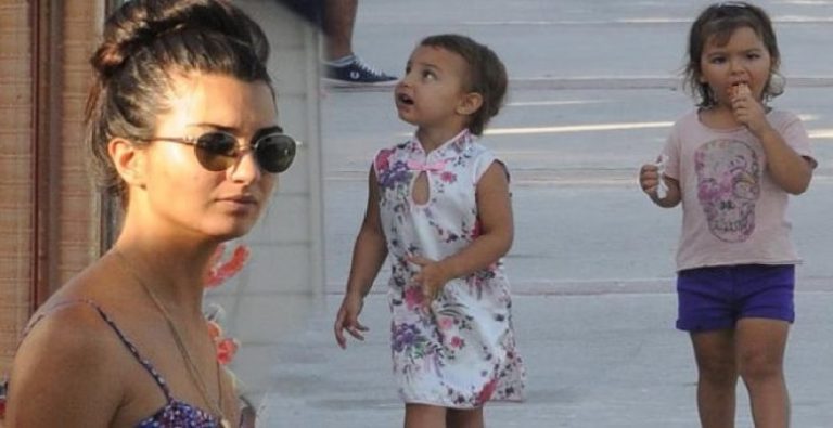 Tuba Büyüküstün’ün kızlarıyla duygusal anları