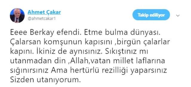 Ahmet Çakar'dan Şoke Edecek