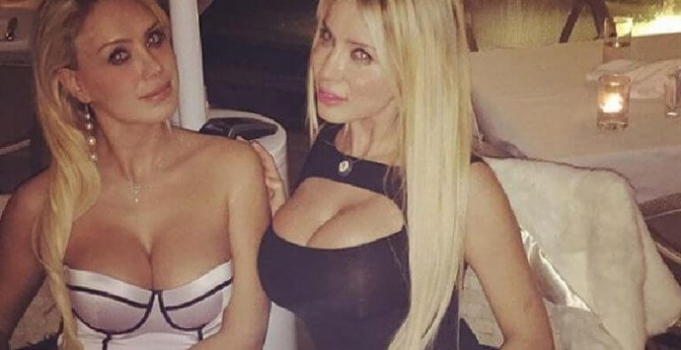 Cicişlerin derin yırtmaçlı barış pozu nefes kesti