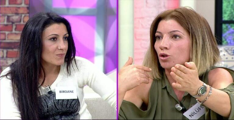 Eşinin sevgilisi ile canlı yayında yüzleşti