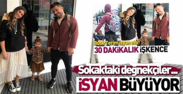 Buse Terim’in Vale İsyanı!