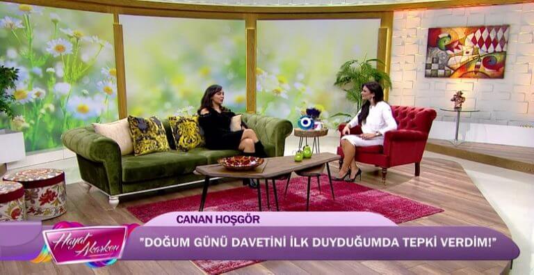Canan Hoşgör, Selen Görgüzel Alkan’ın Sunduğu Hayat Akarken’e Konuk Oldu!