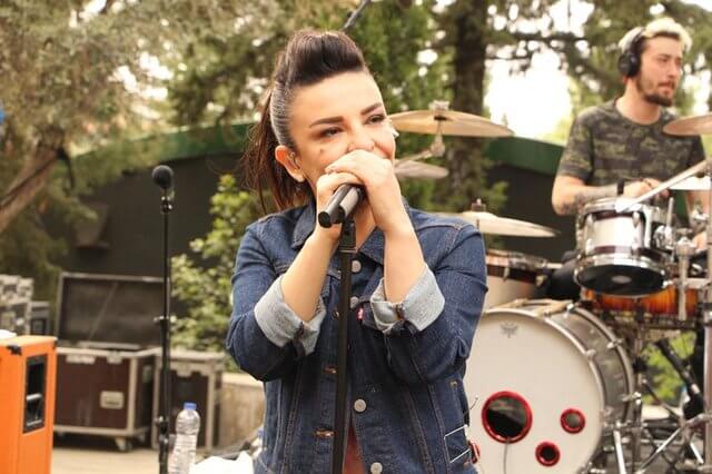 Fatma Turgut, sahne öncesinde sözleri ile dikkat çekti.