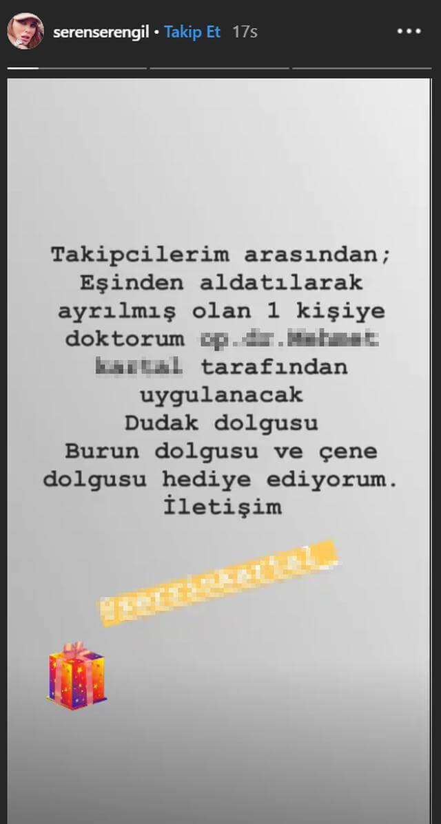 Seren Serengil'in botoks çekilişi ortalığı karıştırdı