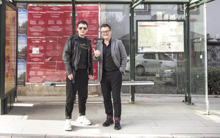 Edis, Cengiz Semercioğlu ile birlikte keyifli bir sohbet gerçekleştirdi.