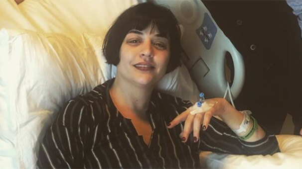 Gonca Vuslateri, hastane odasından yaptığı paylaşımda kısa sürede ayağa kalkacağını ifade etti.