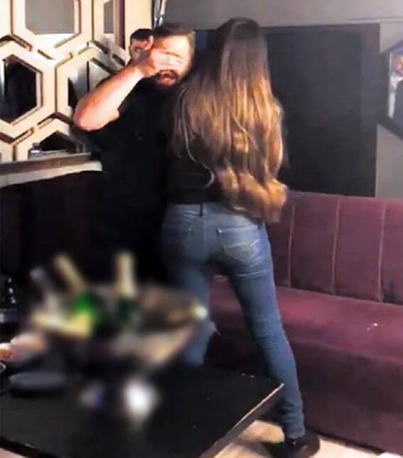 Yağmur Aşık, önceki akşam bir gece kulübünde erkek arkadaşıyla sarmaş dolaş yakalandı.