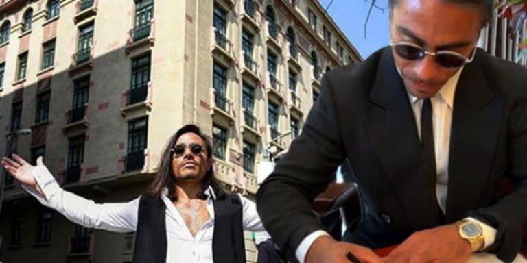 Nusret Otel Aldı İlk İşi Selfi Çekinmek Oldu