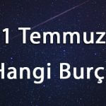 1 Temmuz Hangi Burç