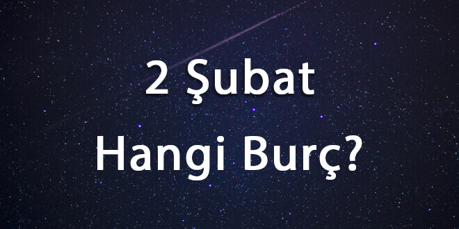 2 Şubat Hangi Burç? 2 Şubat Ne Burcu?